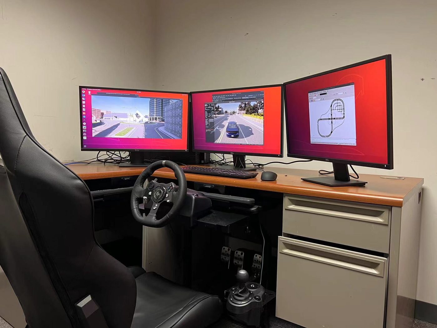Driving simulator cockpit