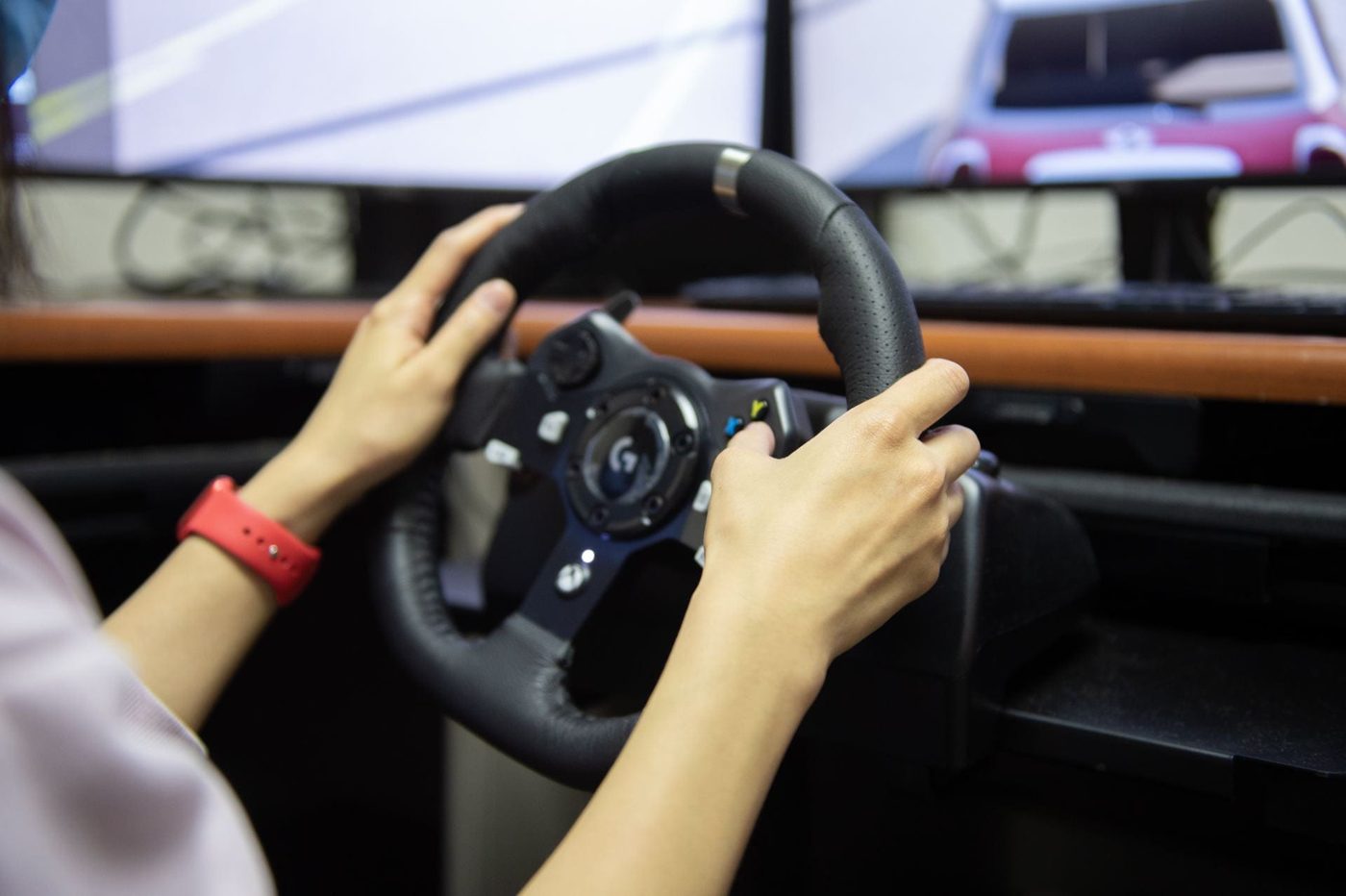 Driving simulator session
